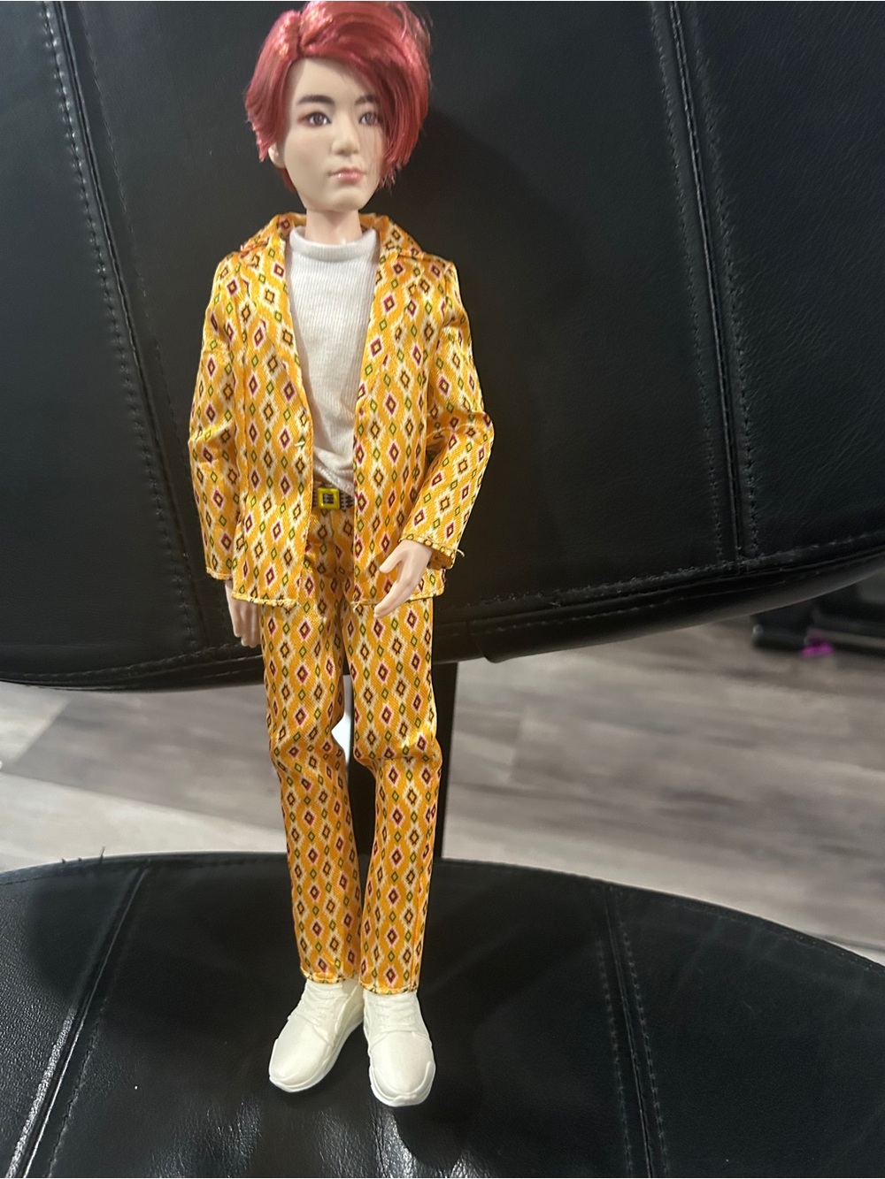 This is a 2019 Mattel BTS Jung Kook "Idol" Fashion Doll.
